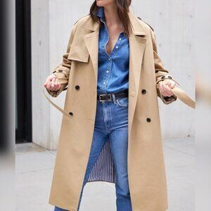 AYR The Espionage Trench Coat Size M